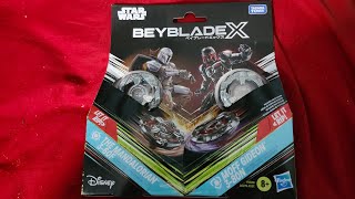 Beyblade X Mandalorian vs Moff Gideon Review [upl. by Nohpets]