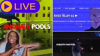 HORROR GAME MARATHON JUST IN TIME FOR SPOOKY SEASON Anomaly Pools  Exit Slum 11 Death Motel [upl. by Atat]