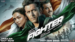 FIGHTER Official Trailer Hrithik RoshanDeepika PadukoneAnil Kapoor  Siddharth Anand  25th Jan [upl. by Airel376]