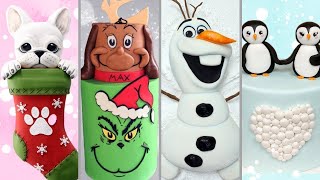 MORE AMAZING HOLIDAY CAKES COMPILATION Top Chocolate Christmas Cake Decorating Ideas [upl. by Otrebogir]