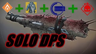 Full AUTO Rocket Launcher Heretic Solo DPS  WStarfire Protocol  Destiny 2 [upl. by Monia]