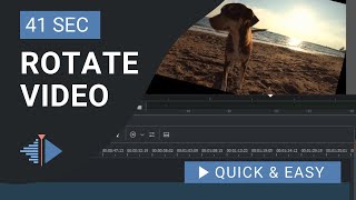 Kdenlive Tutorial How to Rotate Video in Kdenlive [upl. by Glen]