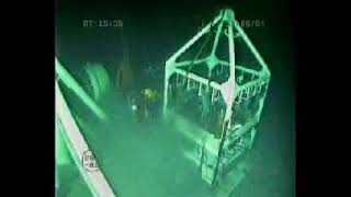 Commercial Diving Offshore  Saturation Divers at work  ROV POV [upl. by Nysa796]