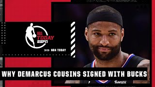 Marc J Spears on how the Milwaukee Bucks decided to sign DeMarcus Cousins  NBA Today [upl. by Anegue61]