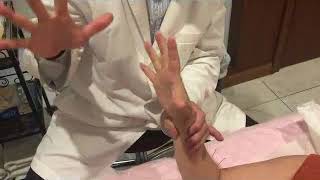 Tenosynovitis with Motion Acupuncture针灸动筋针法治疗腱鞘炎 [upl. by Aynom]