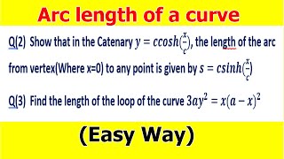 3 Find the arc length of the loop of the curve 3ay2xax2 [upl. by Walke]