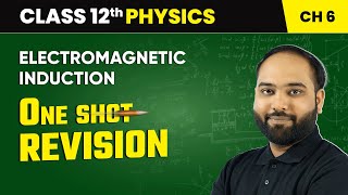 Electromagnetic Induction  One Shot Revision  Class 12 Physics Chapter 6  CBSE 202425 [upl. by Eckardt858]