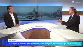 Impôt sur le revenu  pourquoi le taux de prélèvement à la source peut encore changer en janvier [upl. by Ridley]