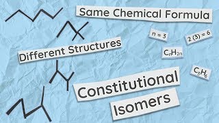 Finding Constitutional Isomers and How to Draw Them  Organic Chemistry [upl. by Hullda]