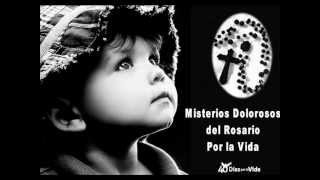 Santo Rosario por la Vida Dolorosos Misterios del Rosario Con los niños de Derecho a Vivir Lugo [upl. by Dragon]