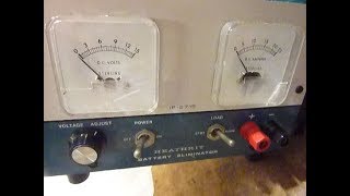 HEATHKIT IP2715 Battery Eliminator Heathkit Bench power supply [upl. by Yesnyl]