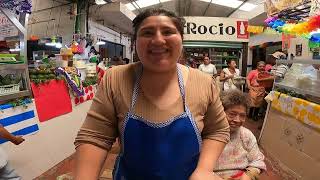 MERCADO BENITO JUAREZ ATLIXCO PUEBLAAQUI SE COME DELICIOSO [upl. by Effy]