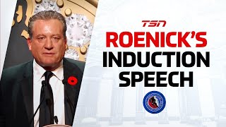 Hockey Hall of Fame Induction Speech Jeremy Roenick [upl. by Mayne608]