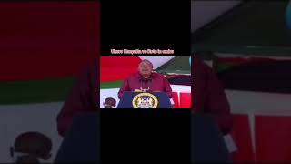 Uhuru Kenyatta Vs ruto at embu funny funny trending comedy [upl. by Llenrup594]