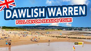 DAWLISH WARREN  A full tour of seaside holiday destination Dawlish Warren Devon [upl. by Idoj]