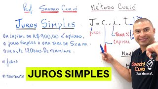 APRENDA JUROS SIMPLES EM 6 MINUTOS [upl. by Ayal]