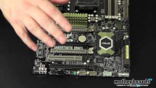 ASUS Sabertooth 990FX AM3 Motherboard Review amp Benchmarks [upl. by Iem433]