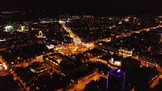 Новосибирск at night in 4K [upl. by Jone806]