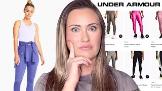 WORTH IT OR NOT UNDER ARMOUR MOTION ANKLE LEGGINGS TRY ON REVIEW HAUL [upl. by Eussoj]