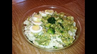 ENSALADA DE BRÓCOLI Y COLIFLOR [upl. by Tilagram276]