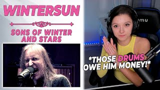 Wintersun  Sons Of Winter And Stars REMASTER  First Time Reaction [upl. by Akehsyt]