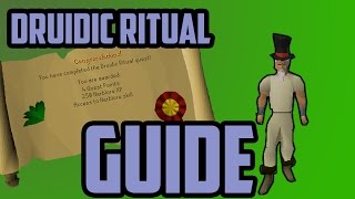 OSRS  How to Complete Druidic Ritual Quest [upl. by Nerhe]