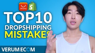 10 MISTAKES To Avoid Before Dropshipping [upl. by Leirza]