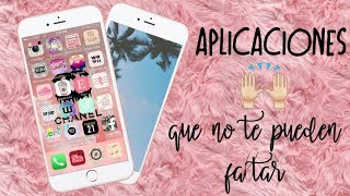 APLICACIONES que harán tu vida más FÁCIL 📱✨ [upl. by Ulland]