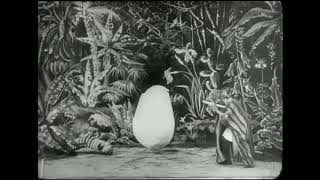 The Brahmin and the Butterfly La Chrysalide et le Papillon dor 1901 ㅡ Georges Méliès [upl. by Annaitat]