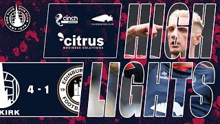 Falkirk 41 Edinburgh City  Highlights [upl. by Lamhaj88]