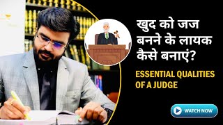 How to develop the qualities to become a judge  A must watch for all judiciary aspirants  MJ sir [upl. by Ahcila]