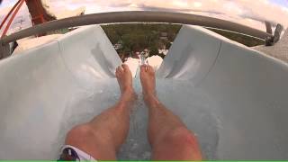 GoPro  Disneys Blizzard Beach  Slush Gusher With Air Time [upl. by Ggerg]