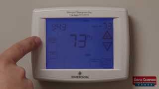 Emerson Thermostat 1F95 Service Champions [upl. by Purpura2]