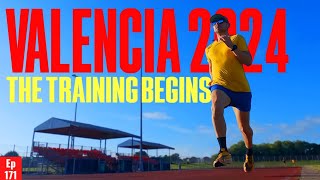 Valencia Marathon 2024 Week 1  Ambitious Andy  A New Chapter [upl. by Radnaxela487]