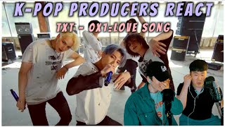 Musicians react amp review ♡ TXT  0x1Lovesong [upl. by Dyana]