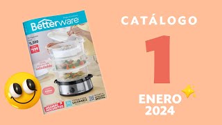 Catálogo Betterware Enero 2024 [upl. by Ericha724]