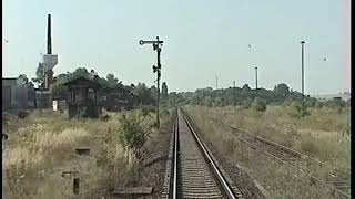 Führerstandsfahrt Bernburg  Aschersleben am 10082003 [upl. by Wyck]