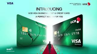 Introducing UCB Visa Business Debit amp Credit Card [upl. by Vasos]