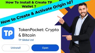 How to Install Token Pocket amp Create Token Pocket Wallet  How to Create amp Activate Origin Id [upl. by Roban]