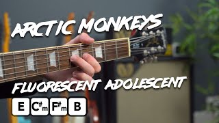 Fluorescent Adolescent Guitar Lesson  Arctic Monkeys  How to play [upl. by Eedyak136]