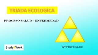 Triada Epidemiológica  Ecológica [upl. by Ardnusal]