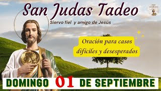 ORACION MILAGROSA a San Judas Tadeo DOMINGO 01 de Septiembre 2024 │Oremos a San Judas Tadeo [upl. by Ranip]