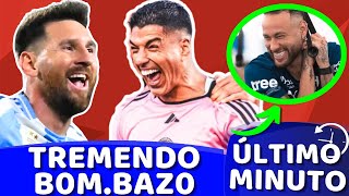 💣¡B00M💣 FUROR en REDES por BRUTAL NOTICIA de LEO MESSI LUIS SUÁREZ y NEYMAR No Creerás 🗞️ [upl. by Loreen]