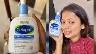 Cetaphil Gentle Skin Cleanser  How to use  Cetaphil Review  Dry to Normal Skin [upl. by Ayaj349]