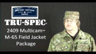 2409 MULTICAM M65 Field Jacket Package by TruSpec [upl. by Dlonyer]