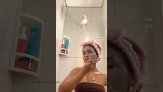 Skin rotina cleaningroutine cleanskin aesthetic thatgirl itgirl autocuidado cleaning [upl. by Thacher]