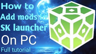 How to download mods in SK launcher minecraft TwinKing [upl. by Lira462]