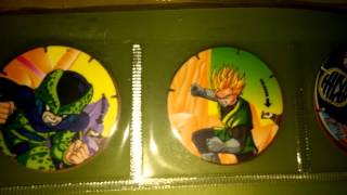 Dragon Ball Z Tazos matutano años 90 complet [upl. by Suollecram681]