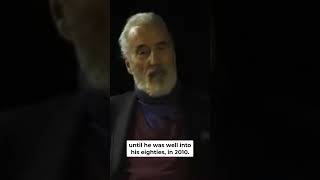 Christopher Lee has three metal albums to his credit [upl. by Crawford]