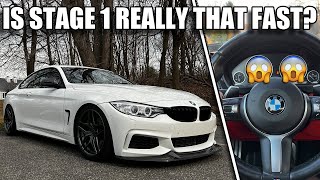 BMW 435i N55 STAGE 1 REVIEW IS IT WORTH IT [upl. by Goodden]